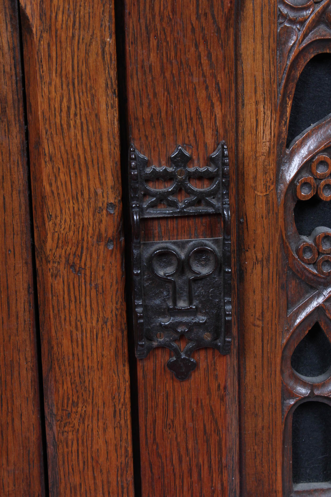 Antique Belgian Oak Cabinet