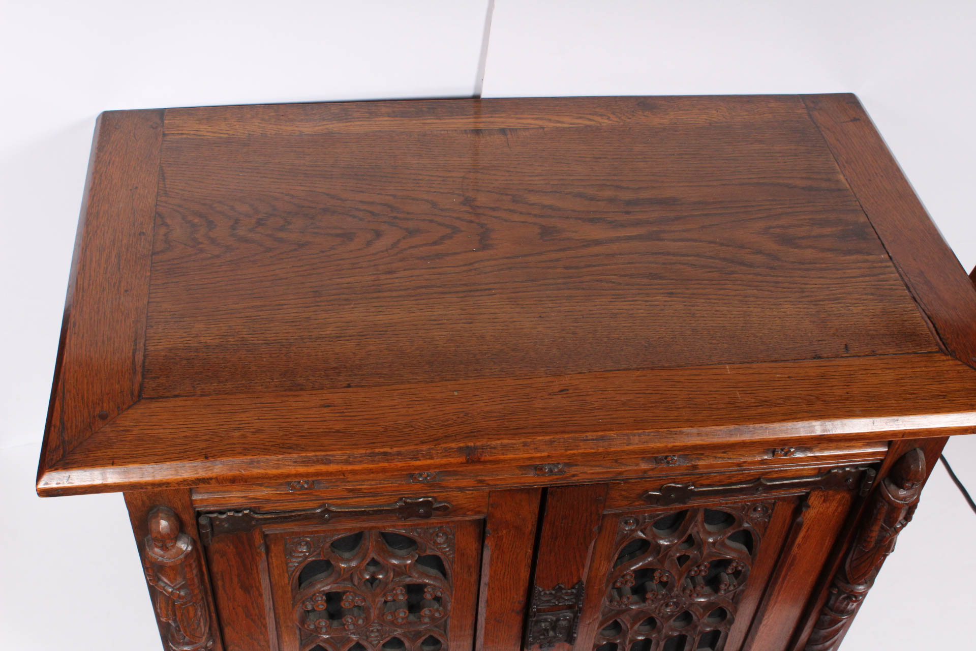 Antique Belgian Oak Cabinet