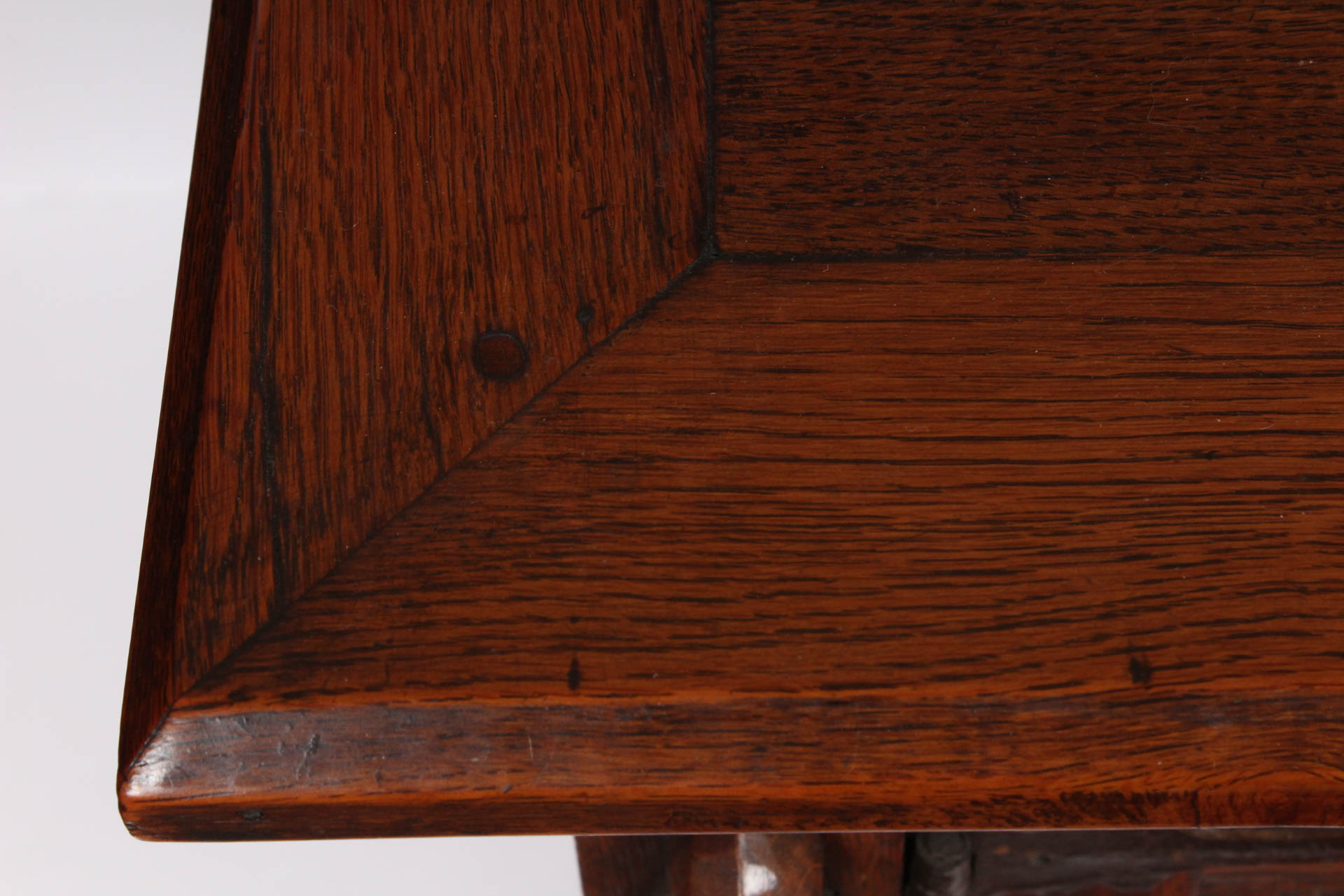 Antique Belgian Oak Cabinet