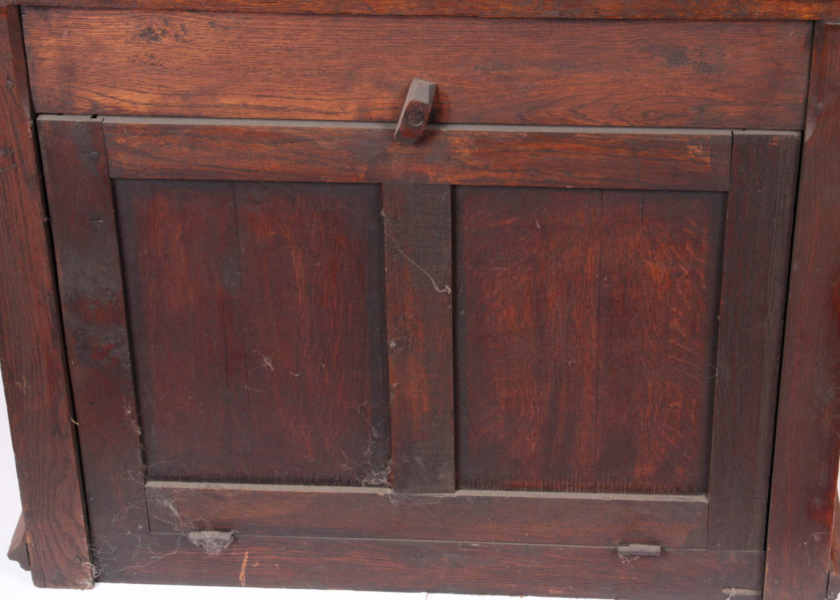 Antique Belgian Oak Cabinet