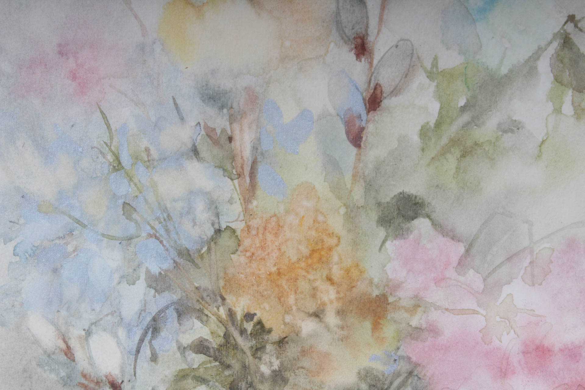 J. Rocheleau Floral Watercolor
