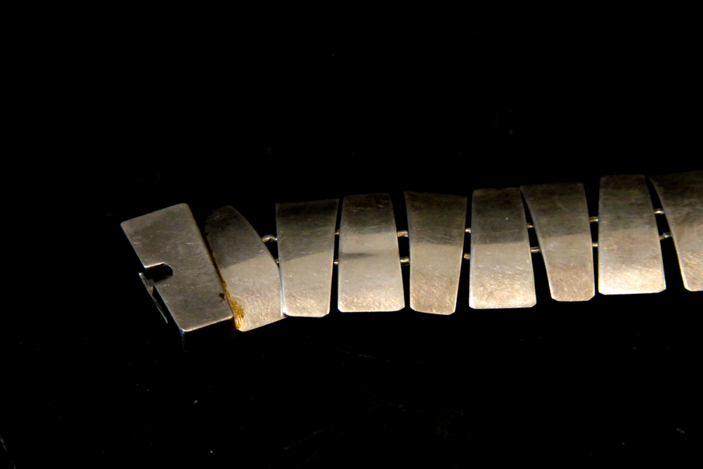 Sterling Silver Bracelets and Brooches