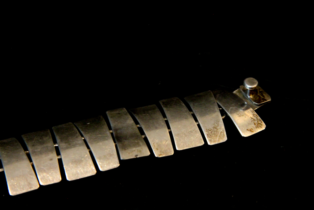 Sterling Silver Bracelets and Brooches