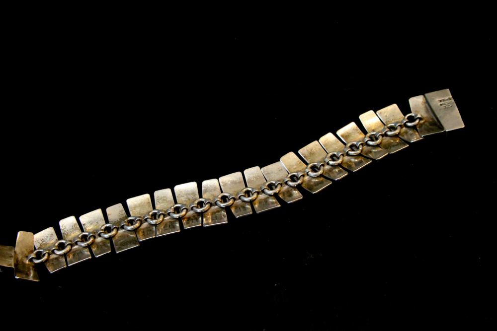 Sterling Silver Bracelets and Brooches