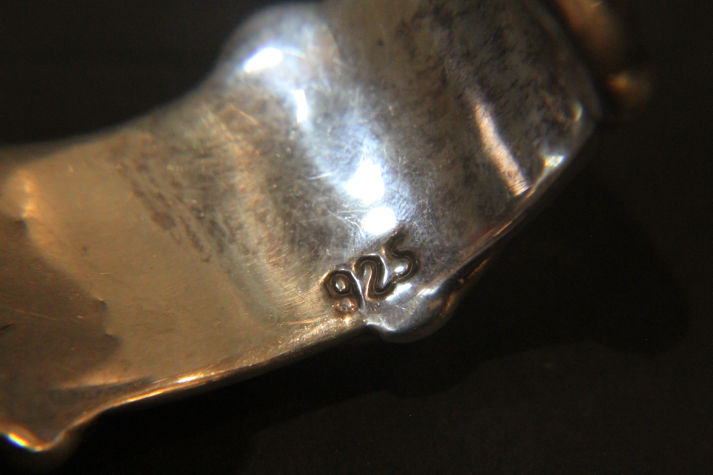 Sterling Silver Bracelets and Brooches