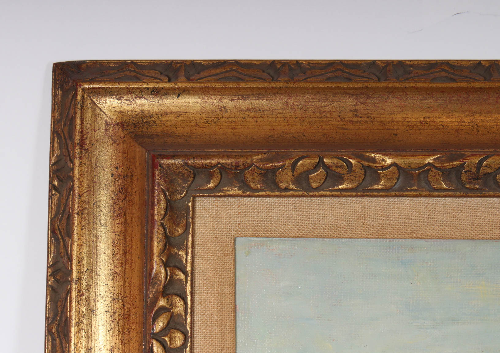 Jaques Lalande Oil on Cavnas "Les Regates"