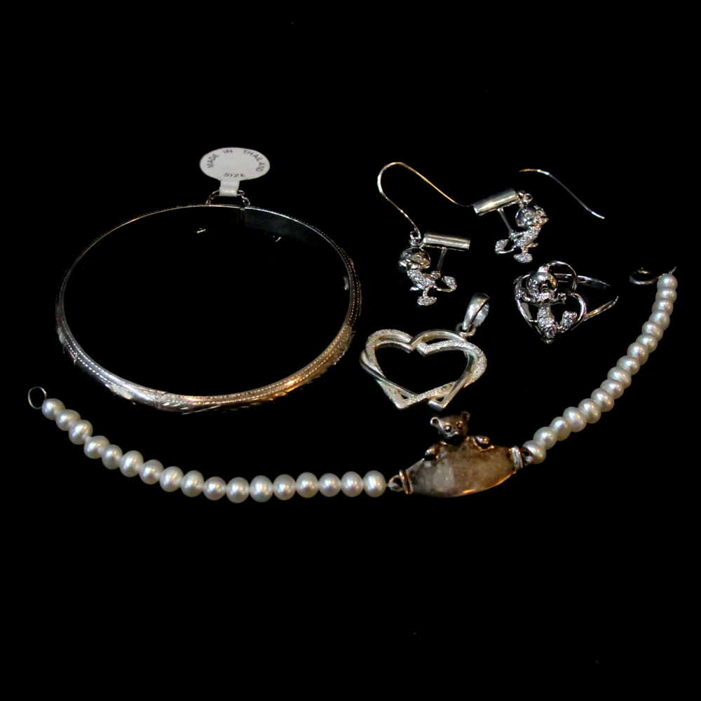 Sterling Silver Jewelry Collection Featuring Tweety Bird