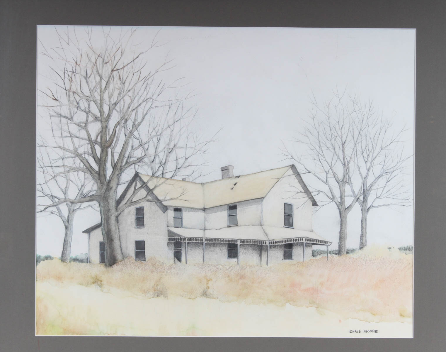 Chris Moore Watercolor Painting