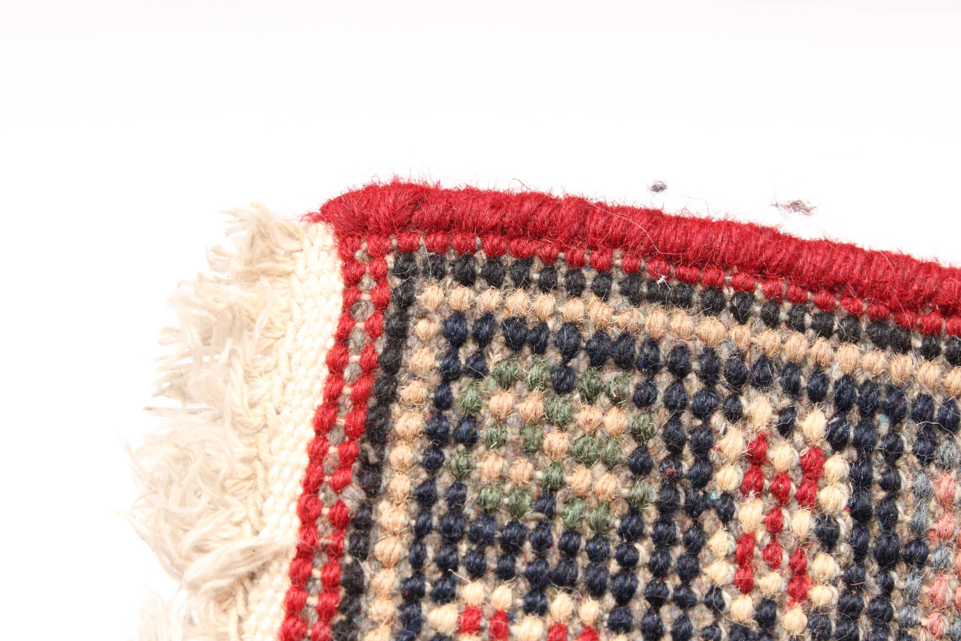 Matching Pair of Handwoven Persian Accent Rugs