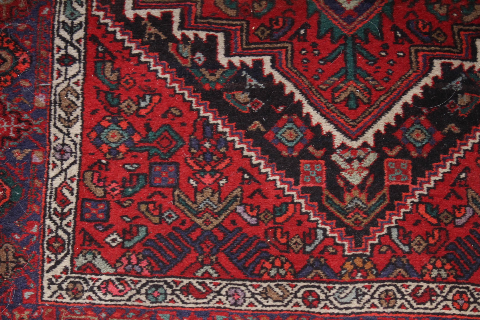 Hand Knotted Caucasian Accent Rug