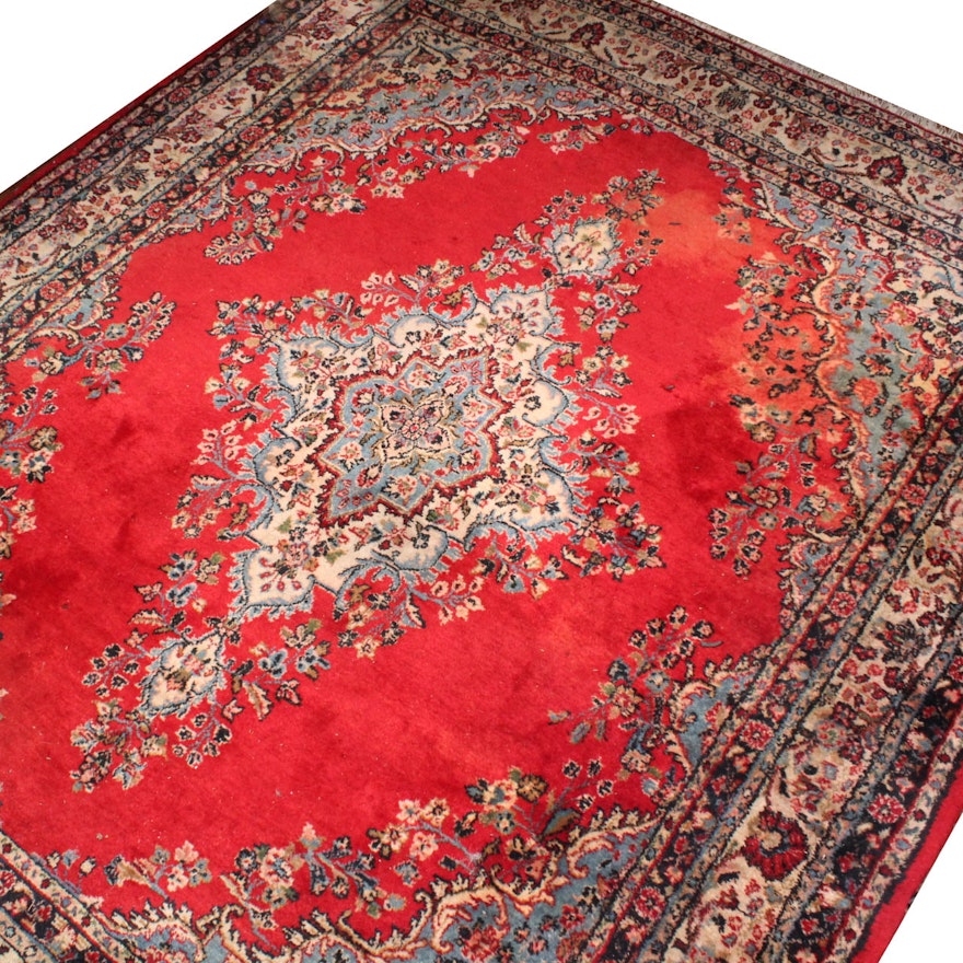 Hand Knotted Indo-Persian Room Size Area Rug
