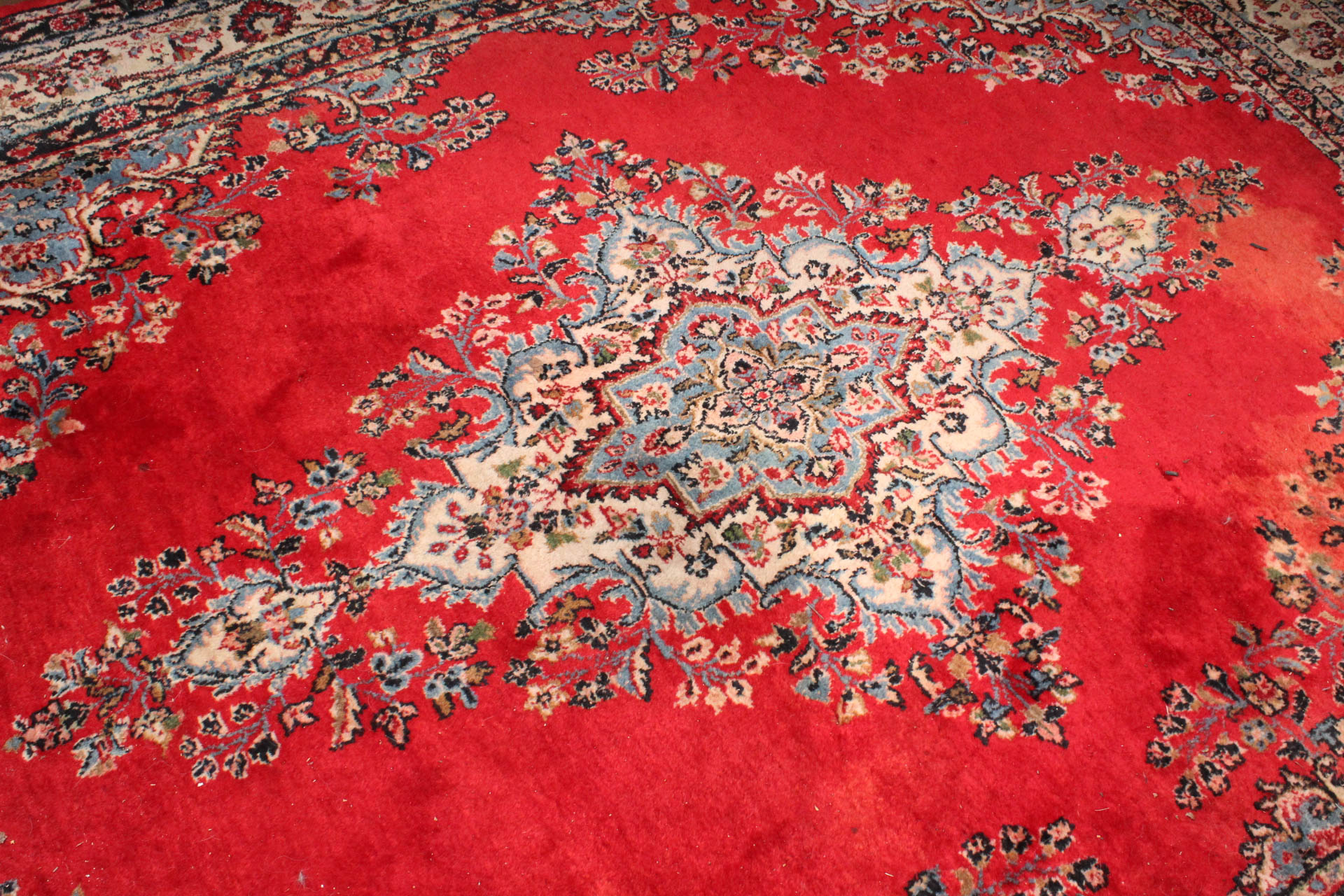Hand Knotted Indo-Persian Room Size Area Rug