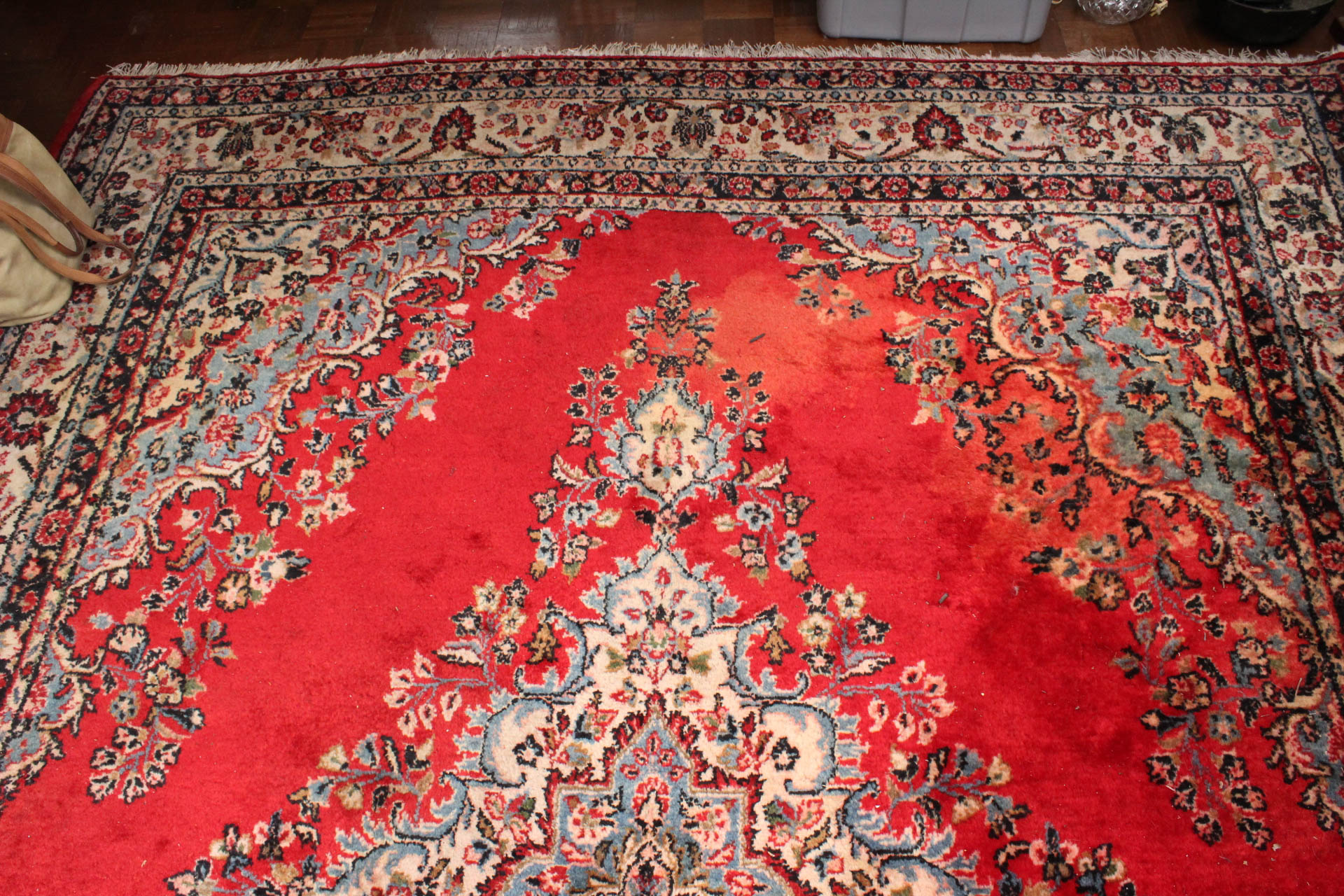 Hand Knotted Indo-Persian Room Size Area Rug
