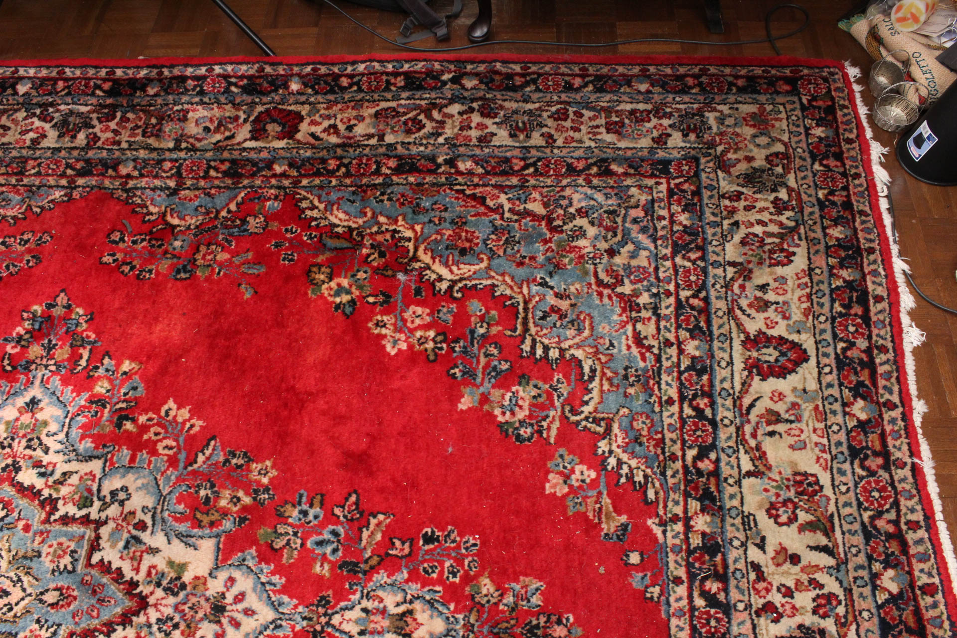 Hand Knotted Indo-Persian Room Size Area Rug