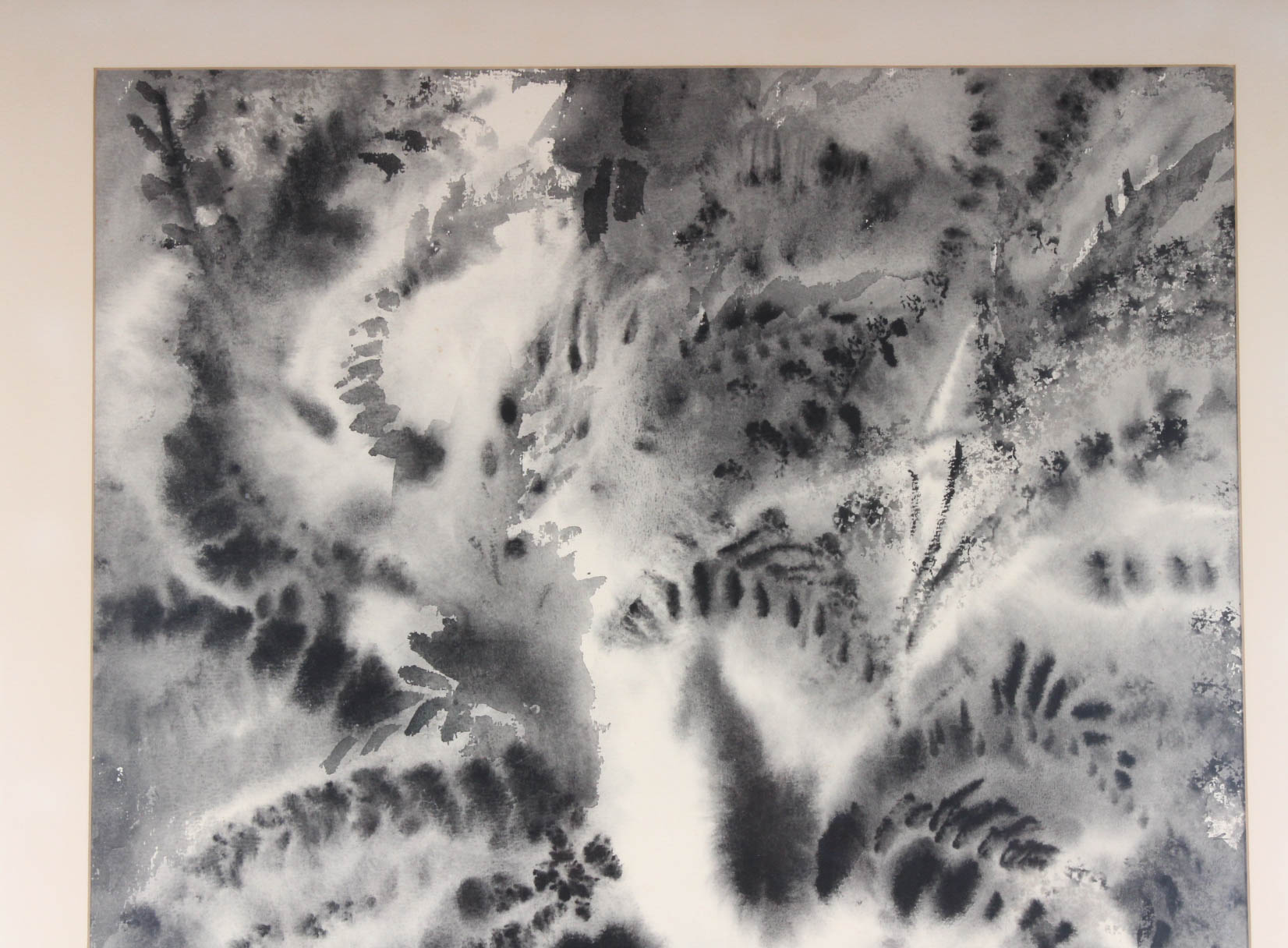 Original Thelma Walter Watercolor Painting "Nocturne Tree"