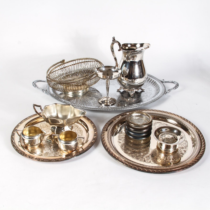 Collection of Silver Plated Dishwares