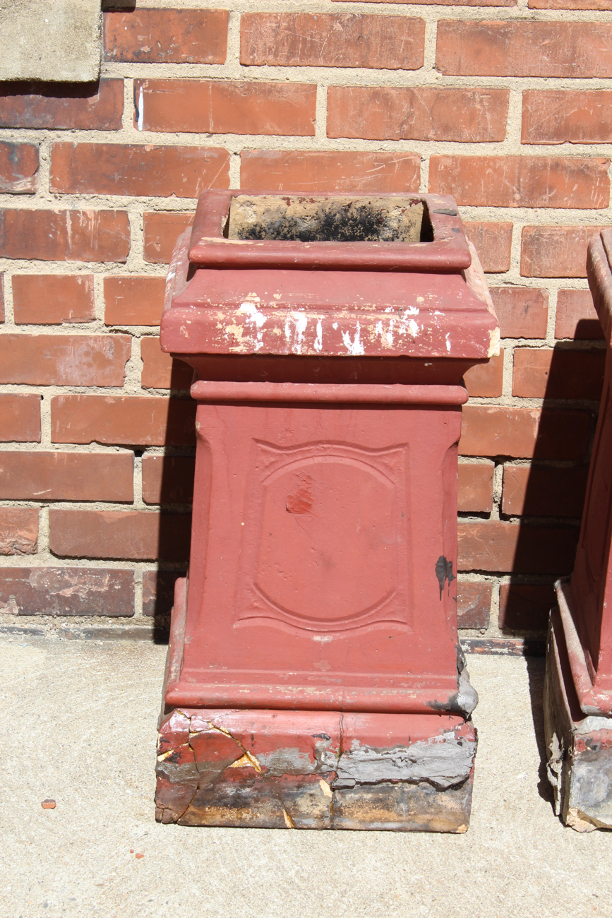 Pair of Antique Chimney Tops