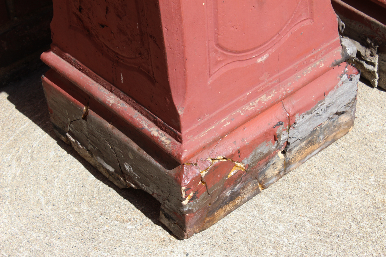 Pair of Antique Chimney Tops