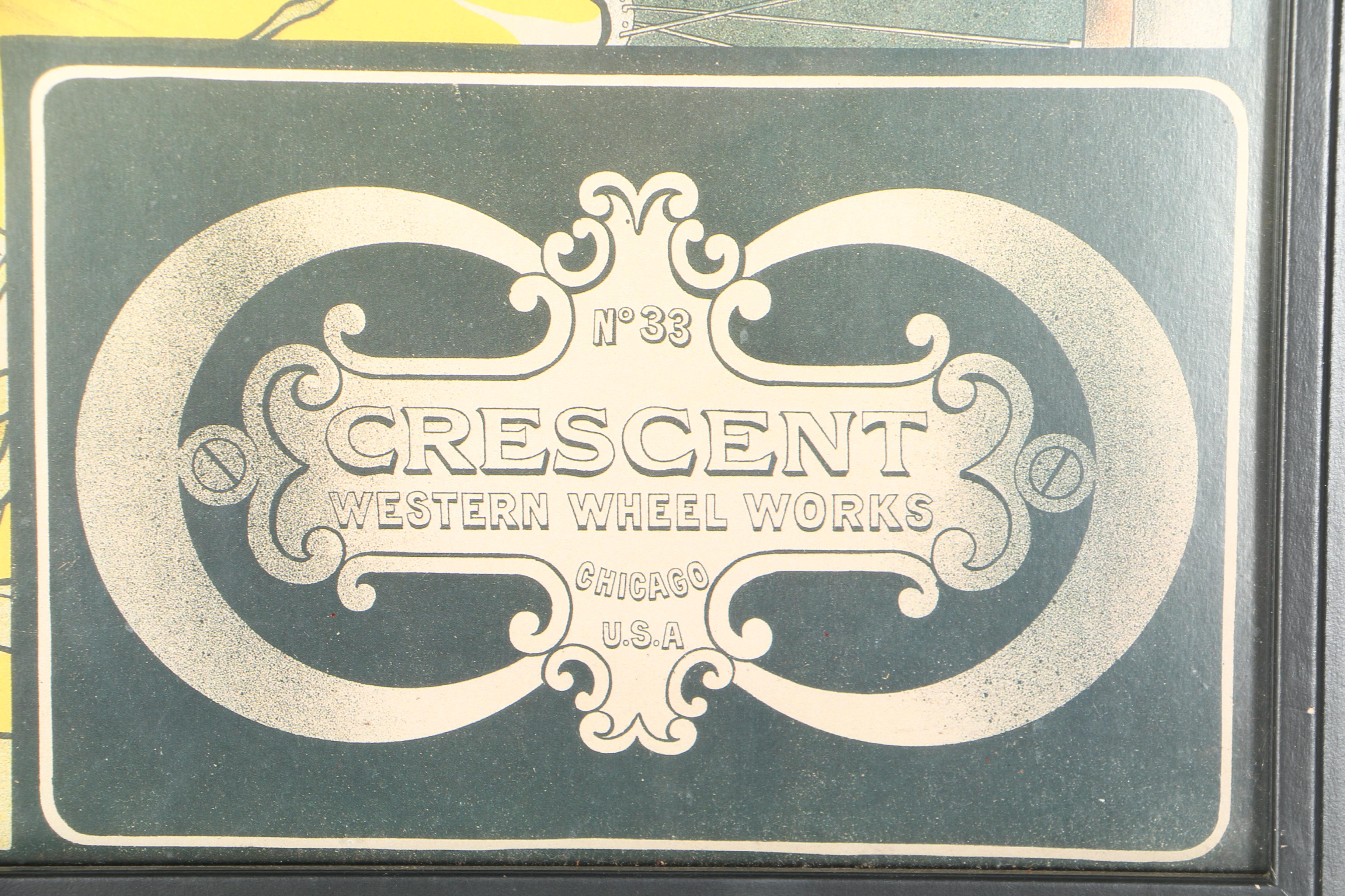 After Frederick Winthrop Ramsdell "American Crescent Cycles" Poster