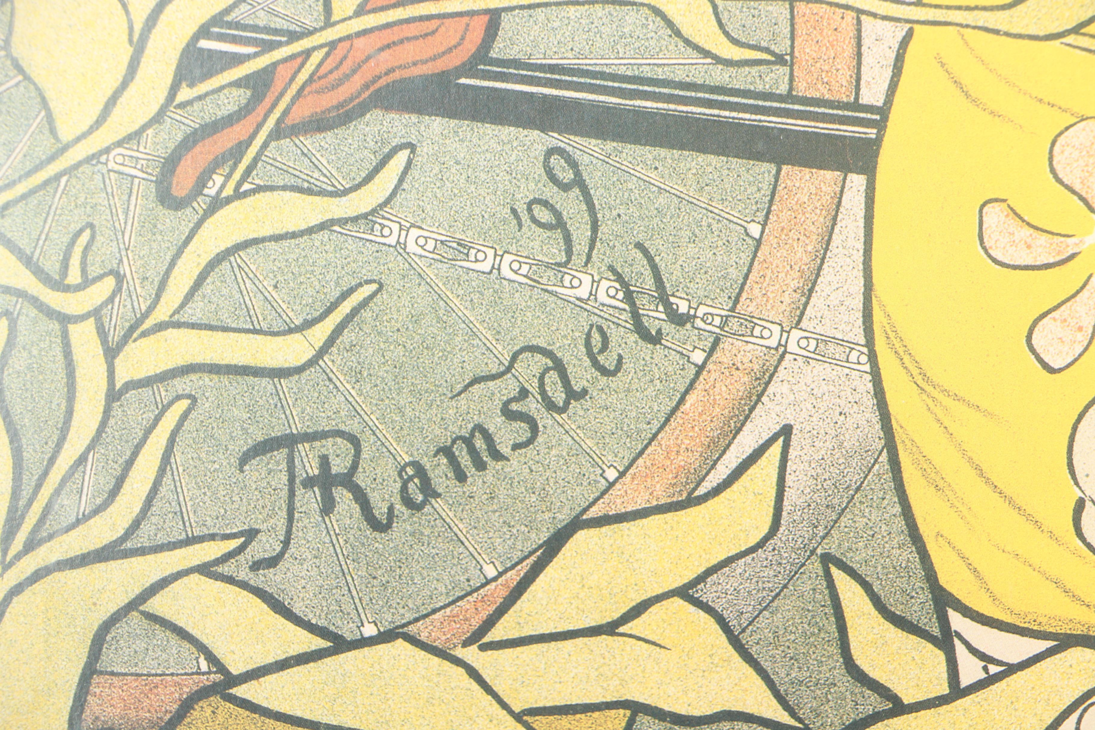 After Frederick Winthrop Ramsdell "American Crescent Cycles" Poster