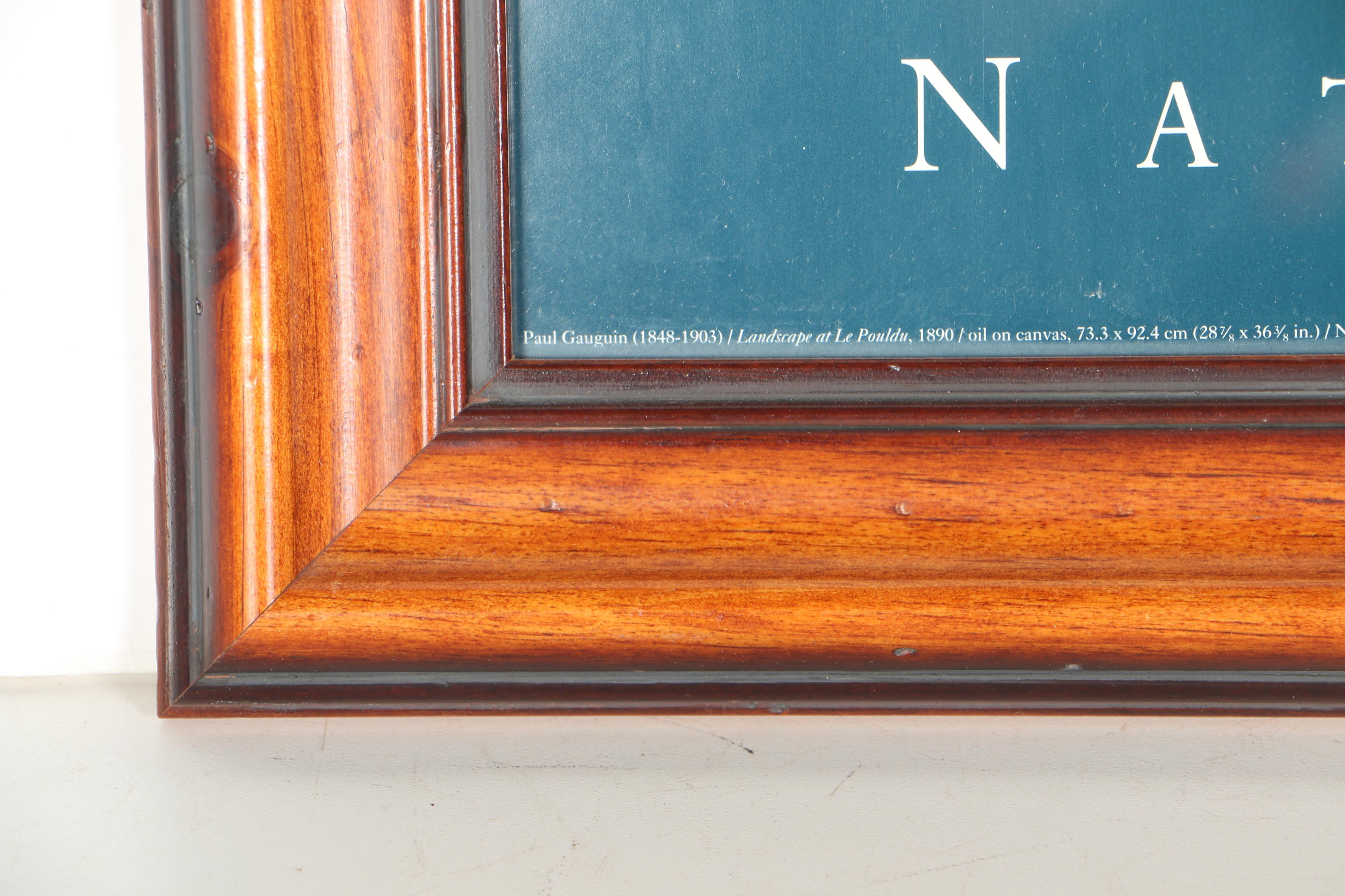 After Paul Gauguin Offset Lithograph "Landscape at Le Pouldu"