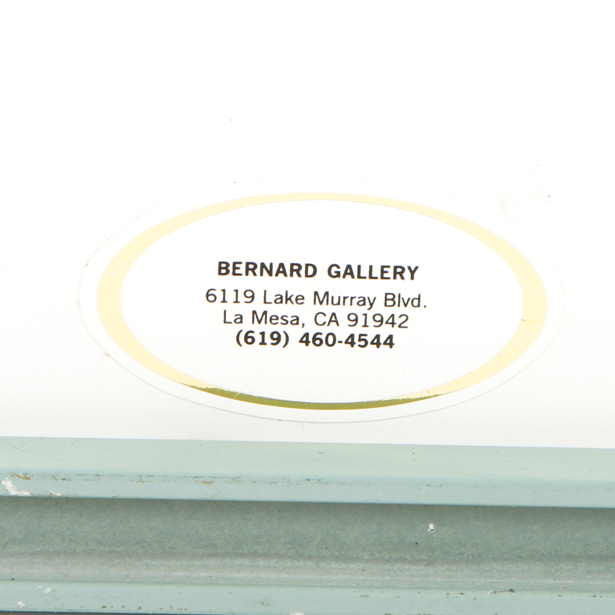 Framed Abstract Watercolor Painting