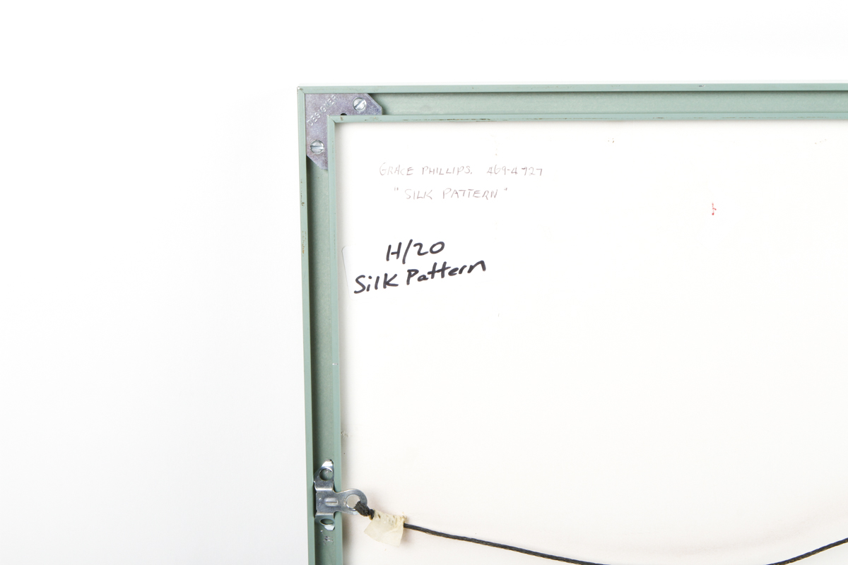 Framed Abstract Watercolor Painting