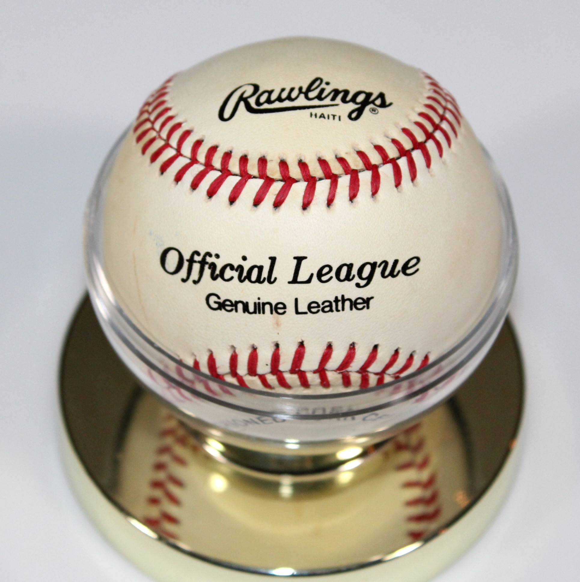 Johnny Bench Autographed Baseball and Bobblehead