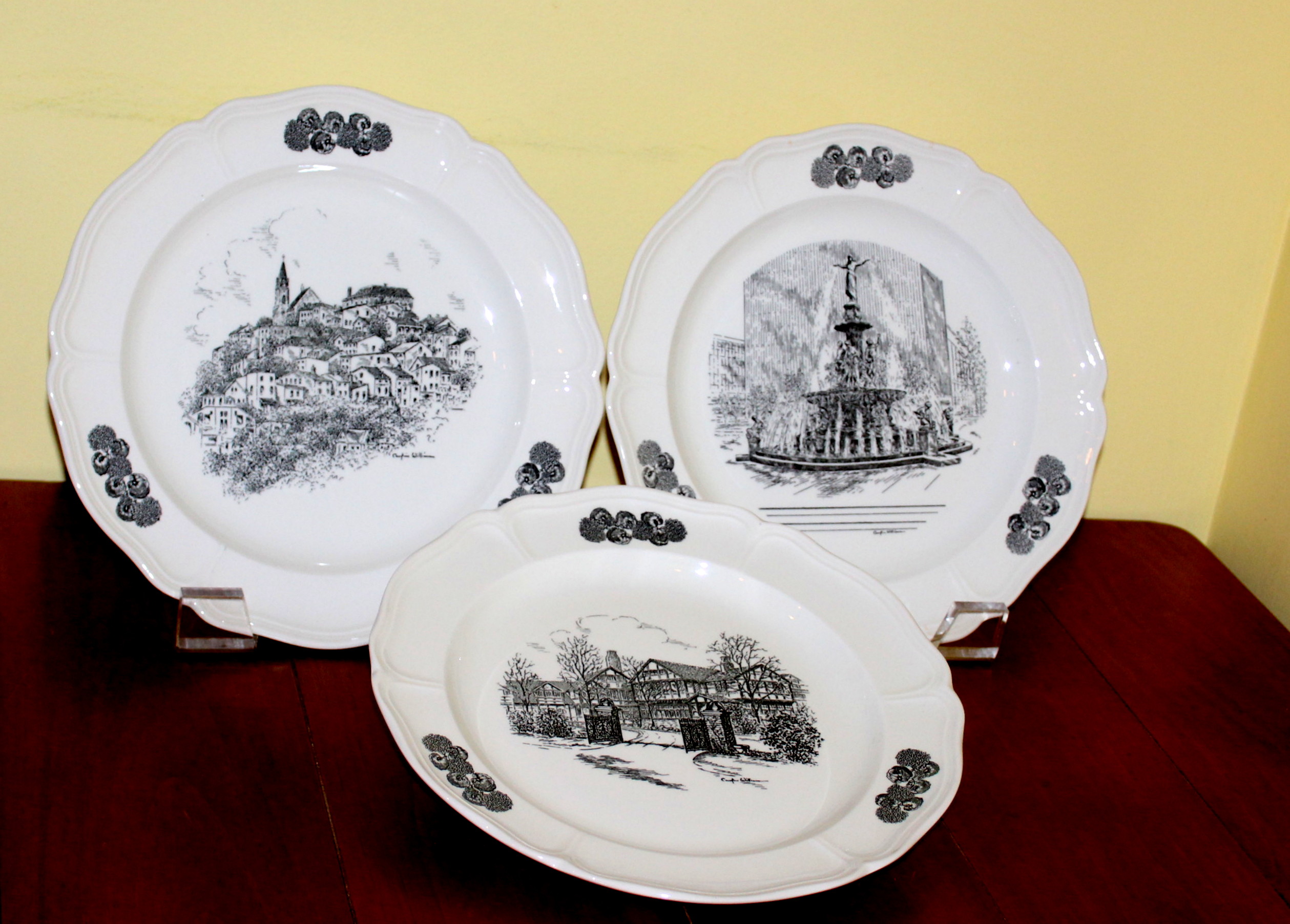 Ten Caroline Williams Plates