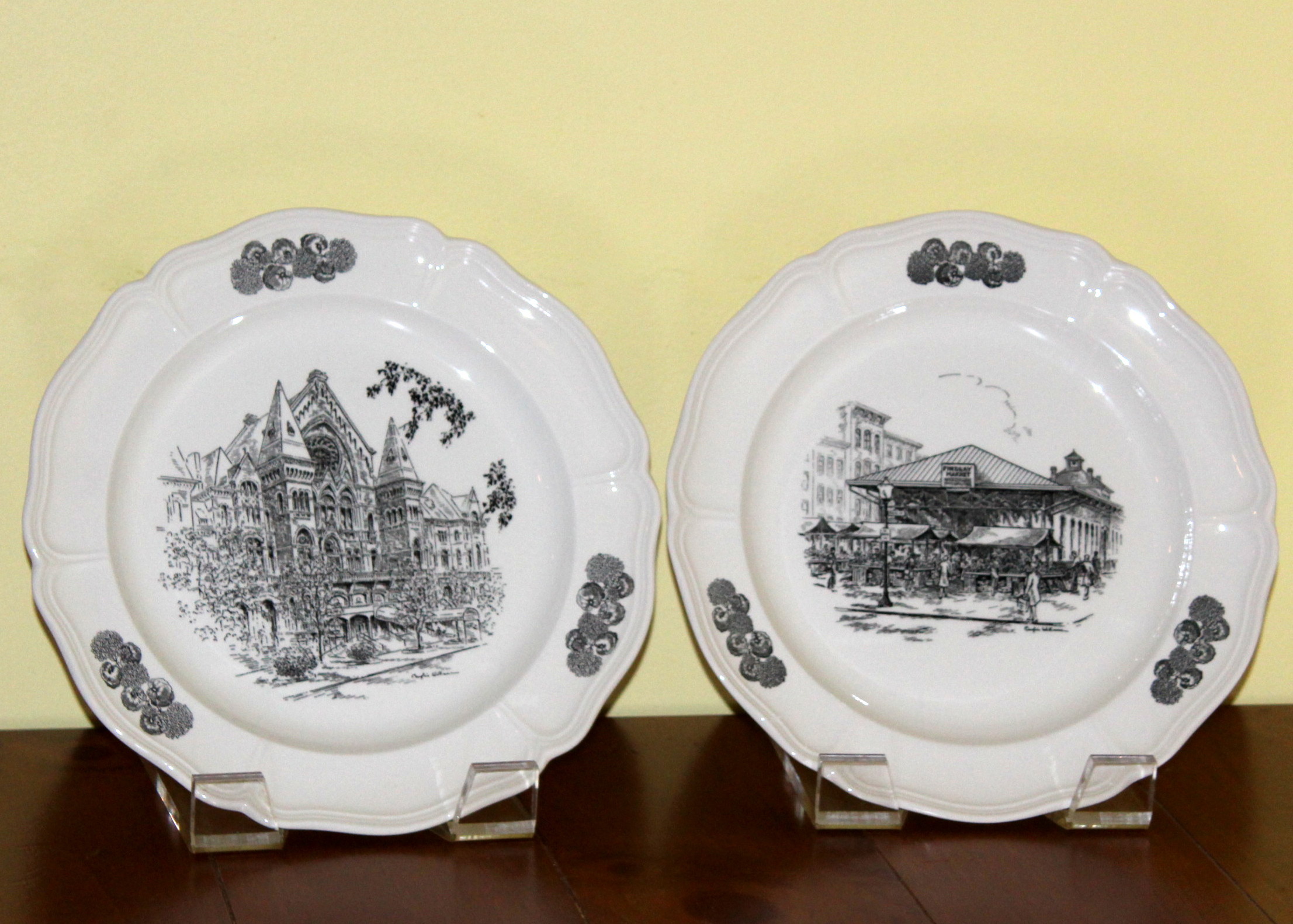 Ten Caroline Williams Plates