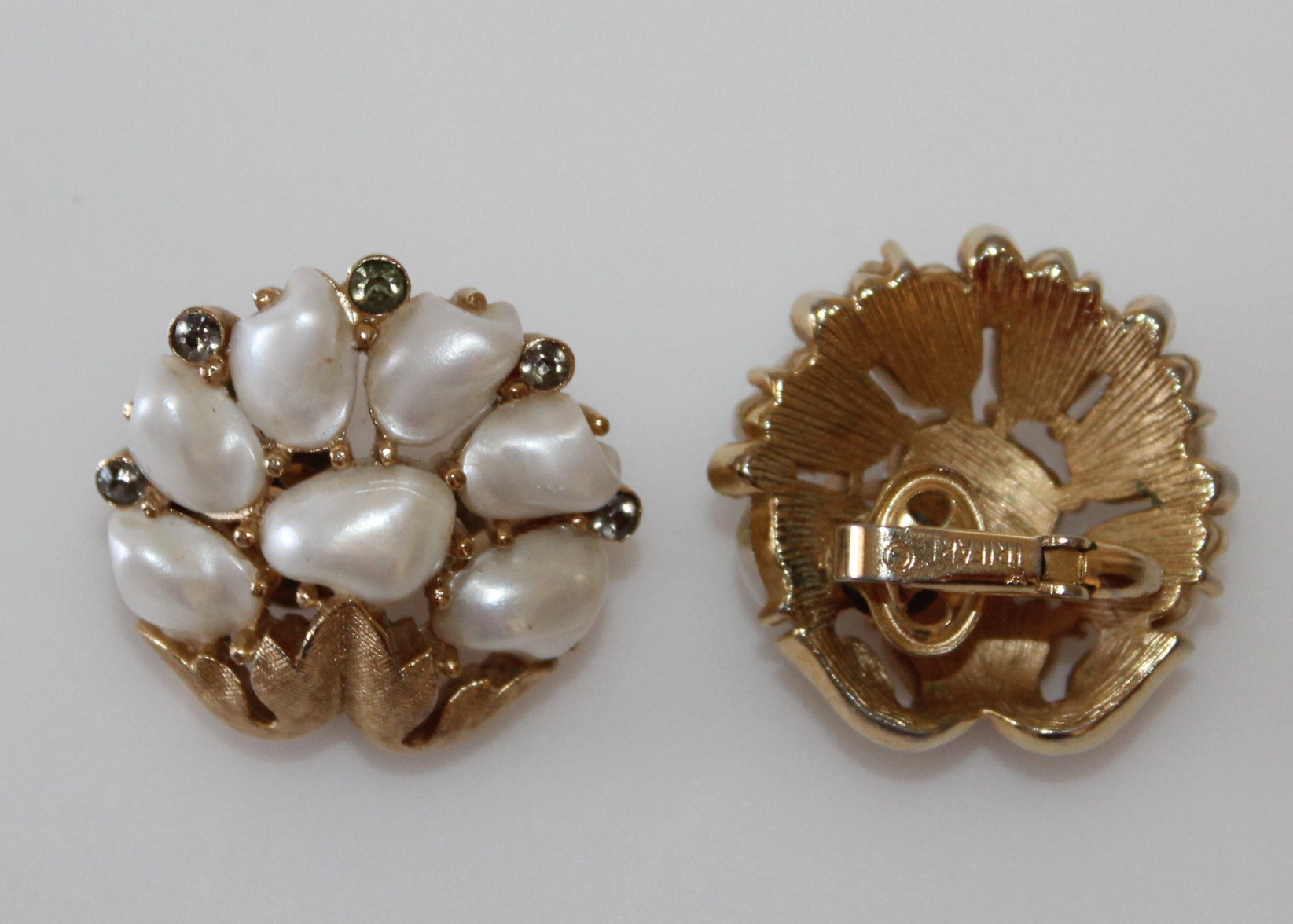 Vintage Clip Earrings Including Halbe