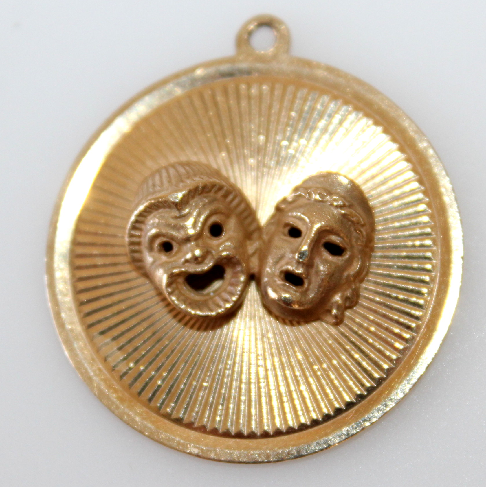 Henry Dankner 14K Gold Theater Charm