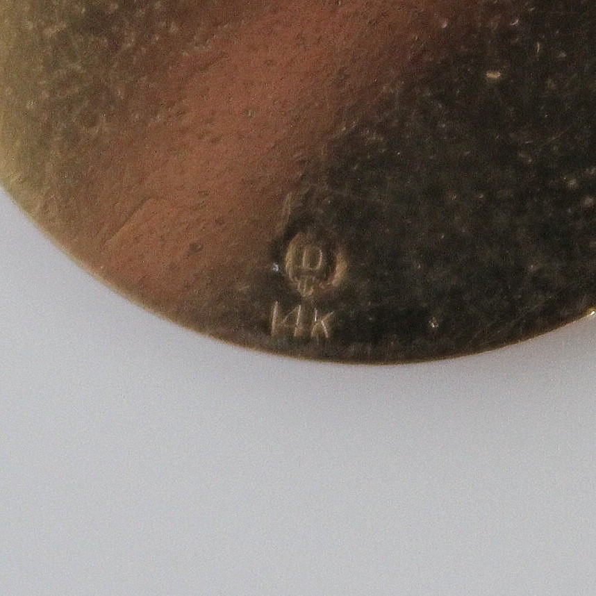 Henry Dankner 14K Gold Theater Charm