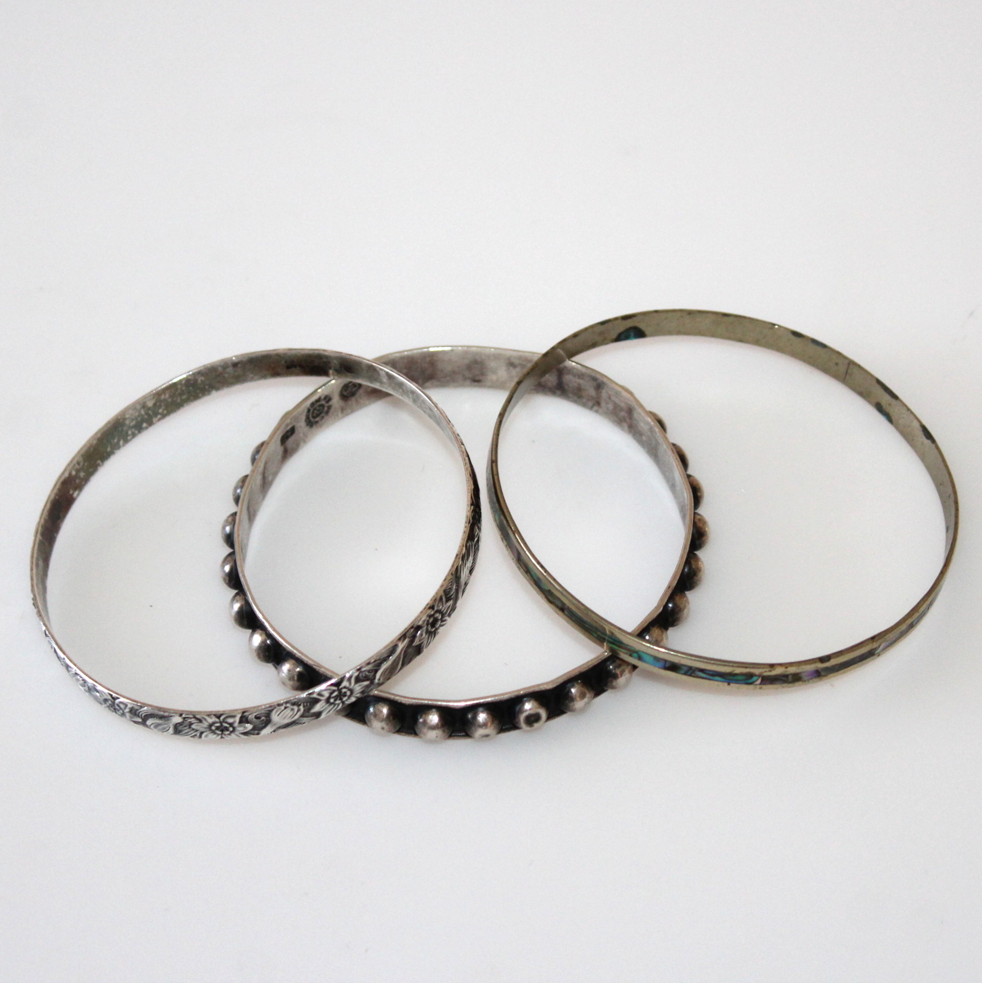 Sterling Bangle Bracelets