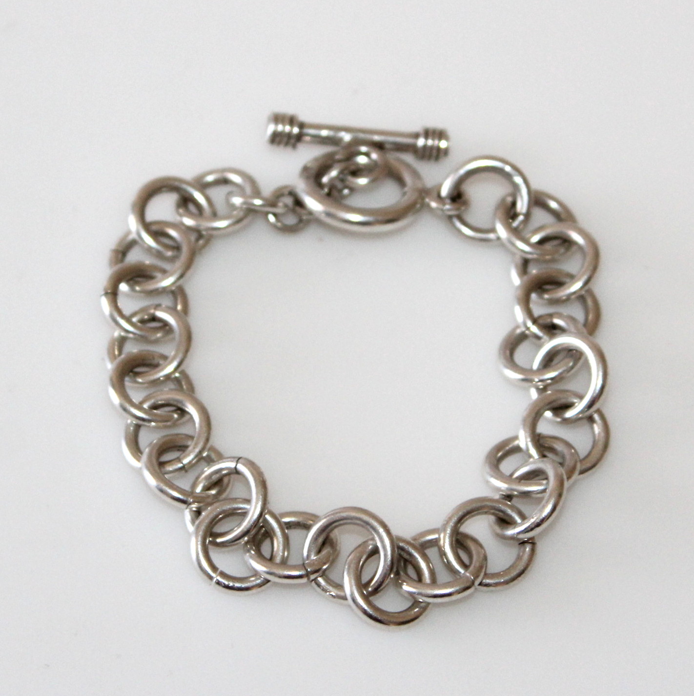 Sterling Rolo Chain Bracelet