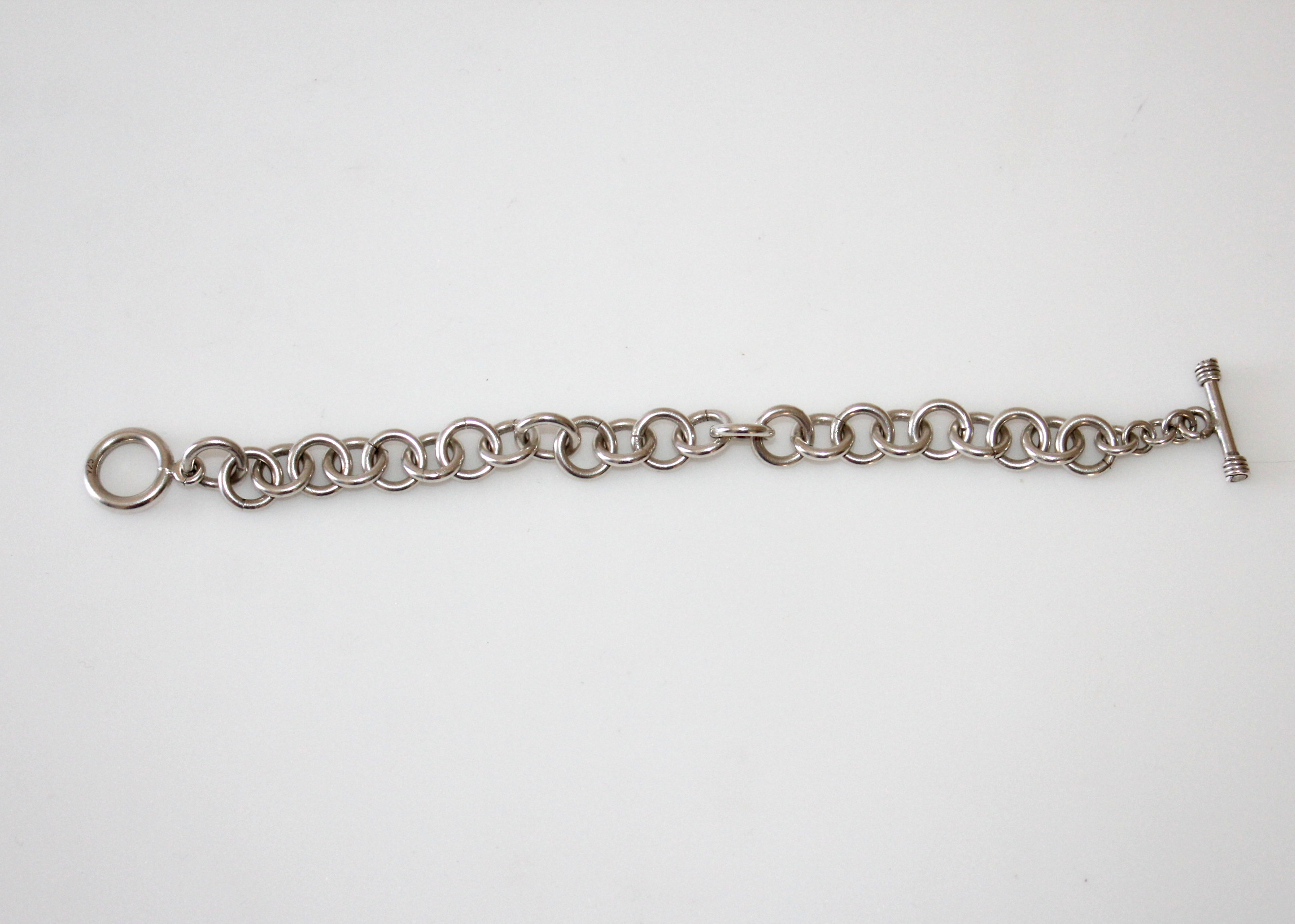 Sterling Rolo Chain Bracelet