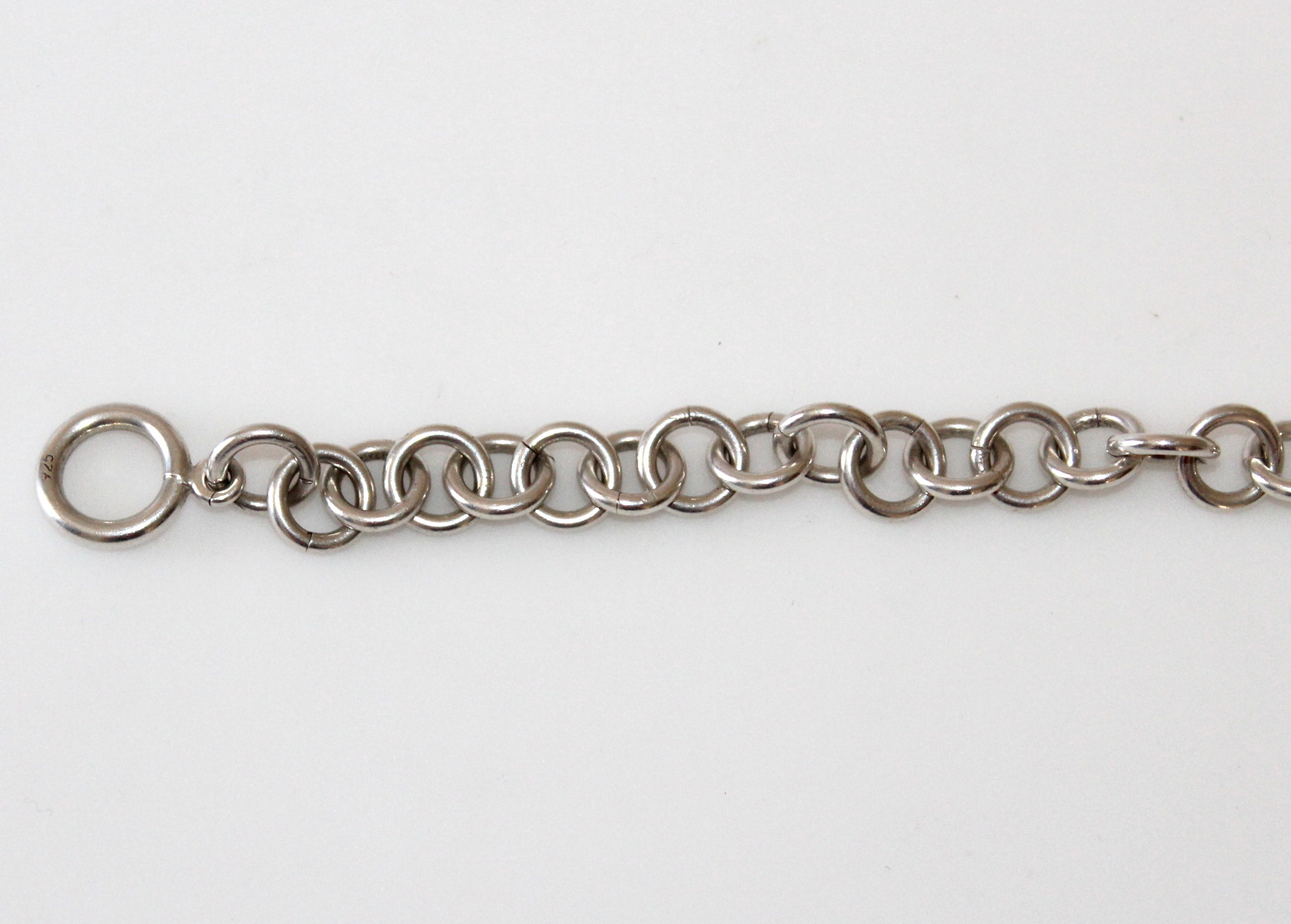 Sterling Rolo Chain Bracelet