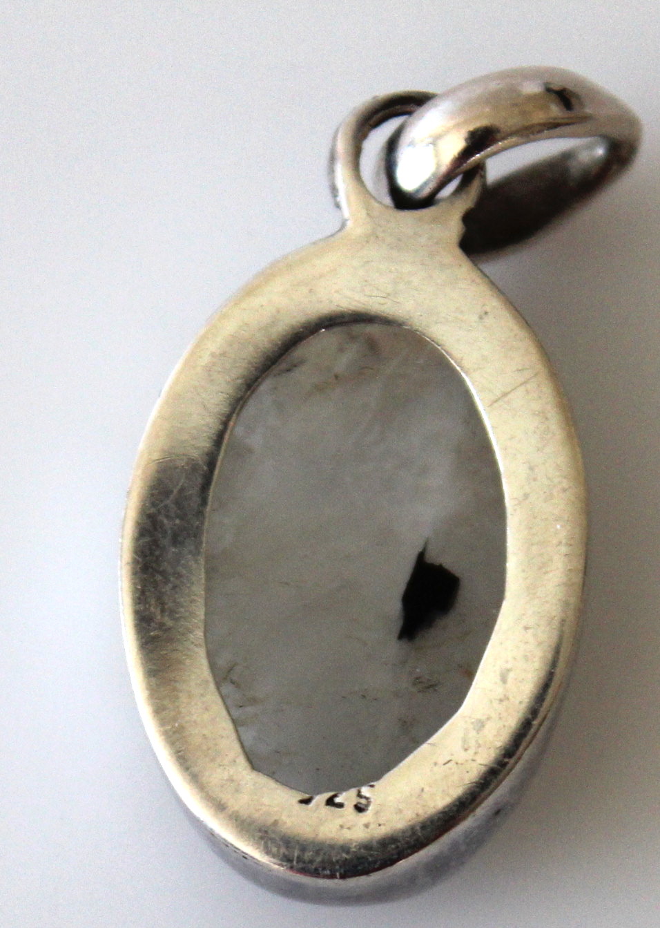 Sterling and Natural Stone Pendants