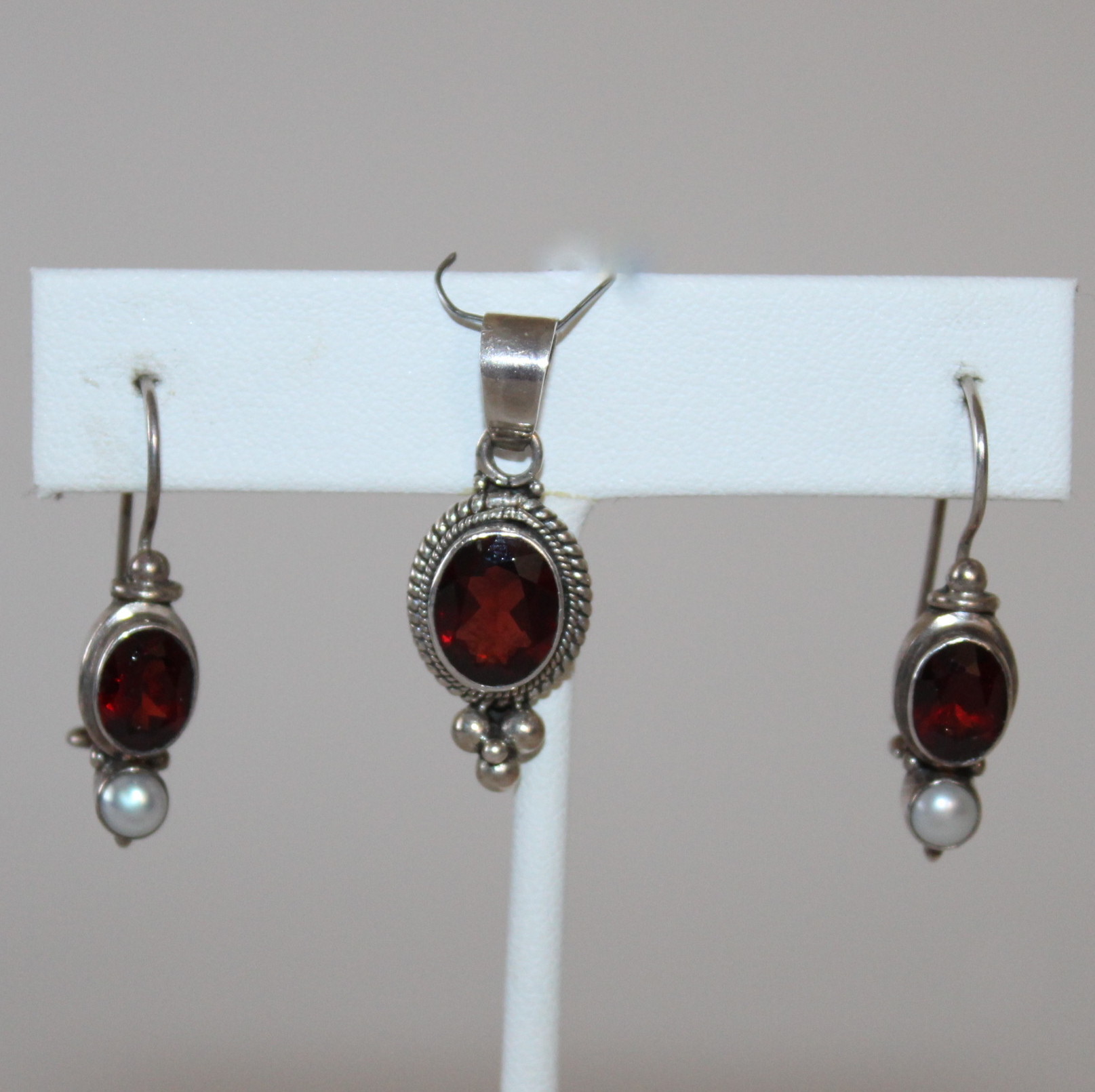 Pendant and Earring Set