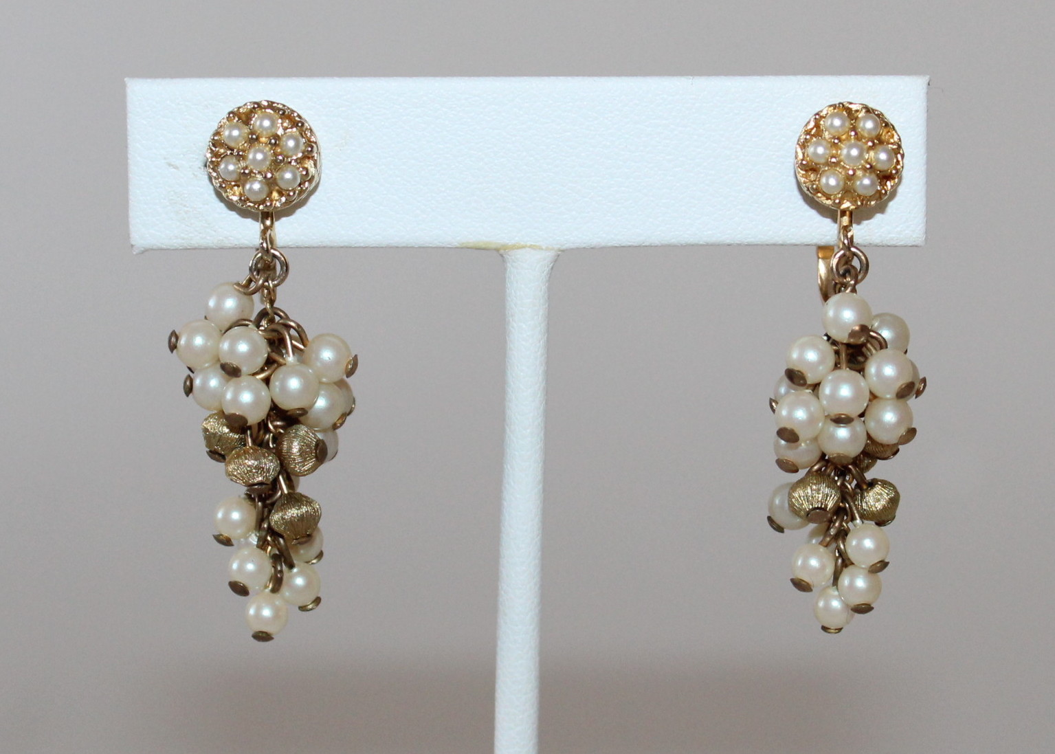 VIntage Gold Tone Earrings