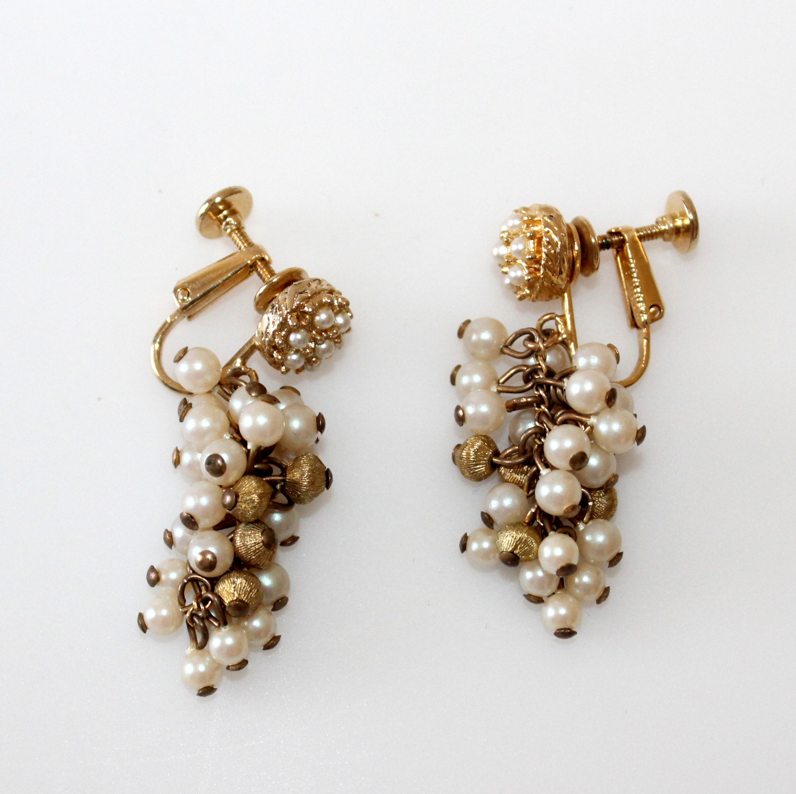 VIntage Gold Tone Earrings