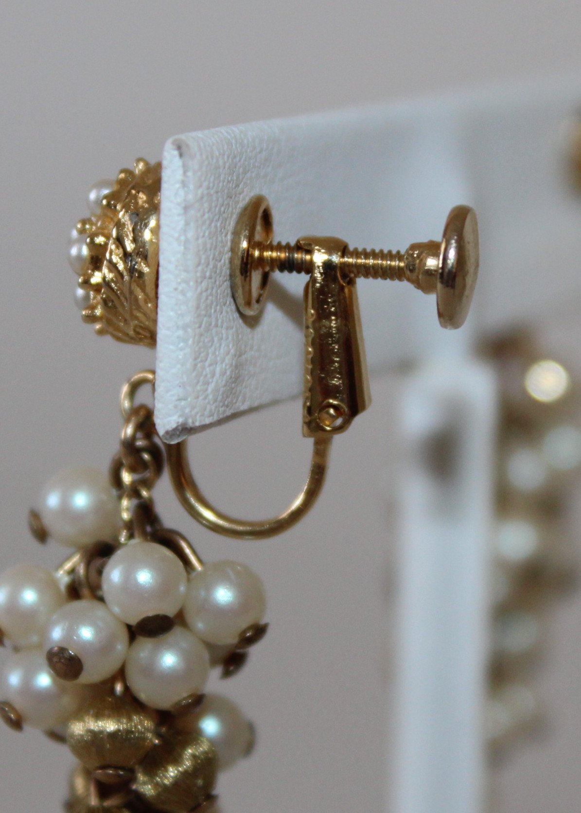 VIntage Gold Tone Earrings