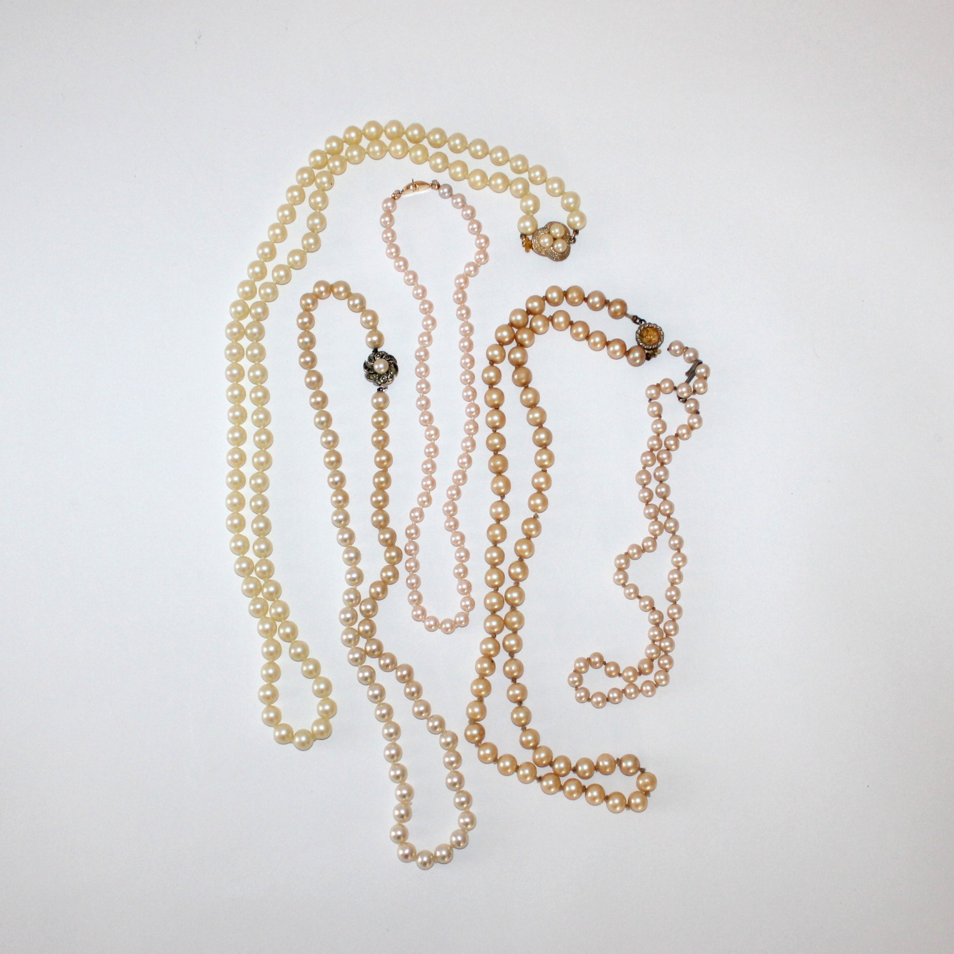 Faux Pearl Necklace Collection