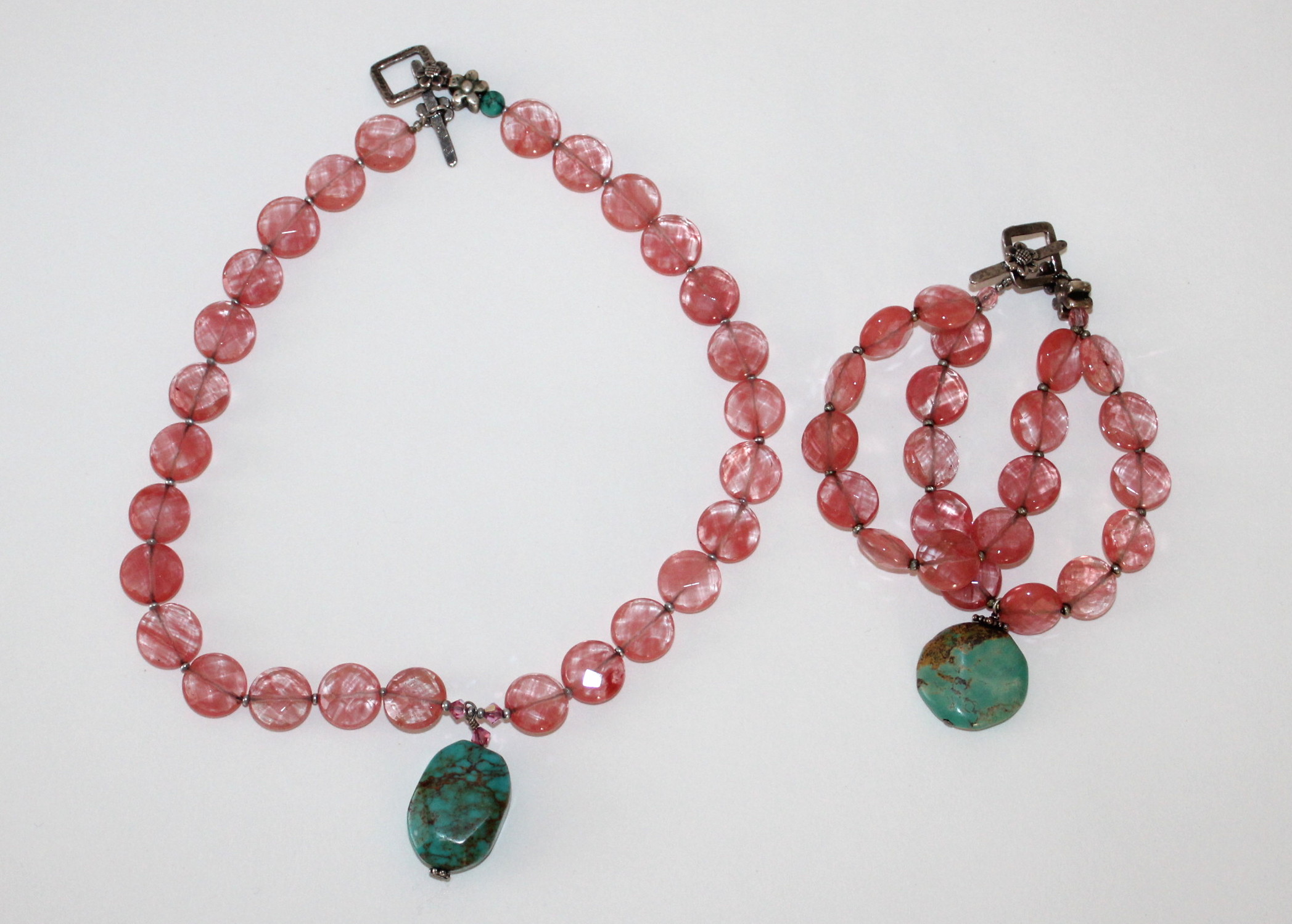 Colorful Glass and Stone Costume Jewelry