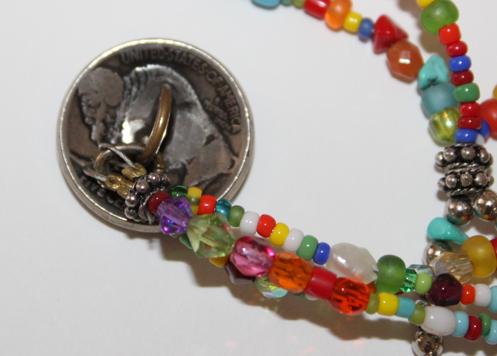 Colorful Glass and Stone Costume Jewelry