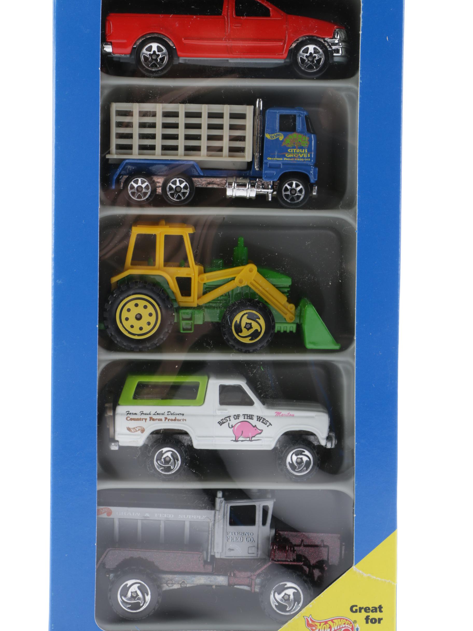 Collection of Hot Wheels Gift Packs