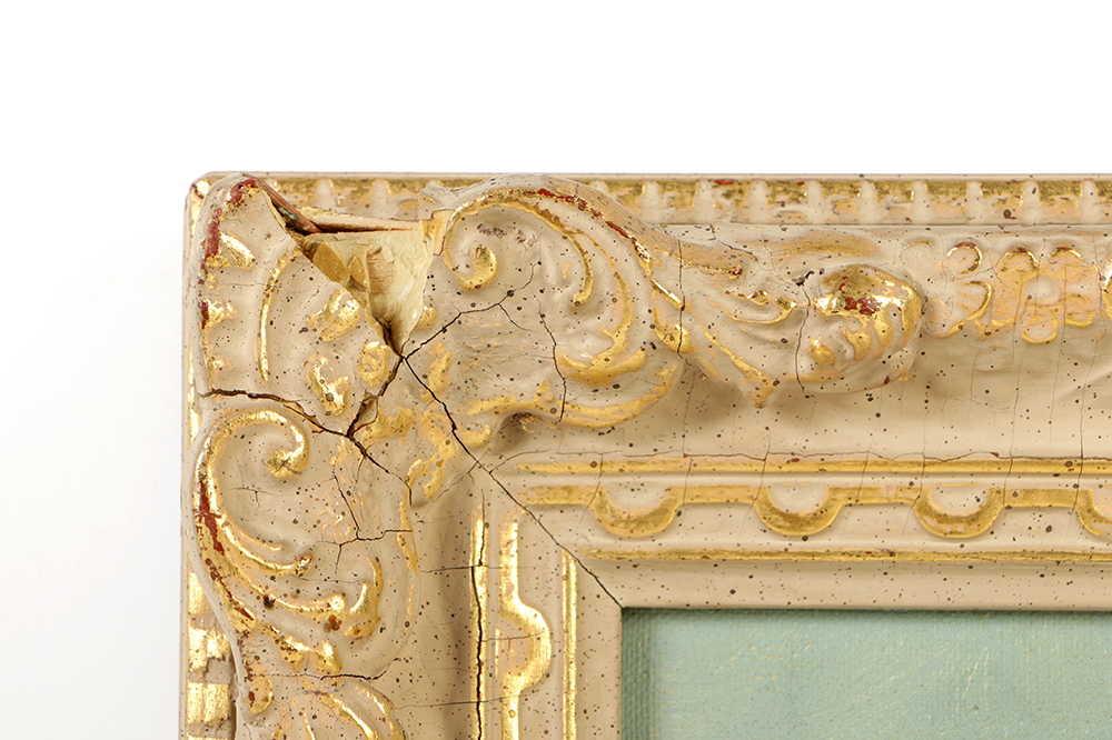 Franz Waldegg Oil Painting on Canvas "Winter Landscape"