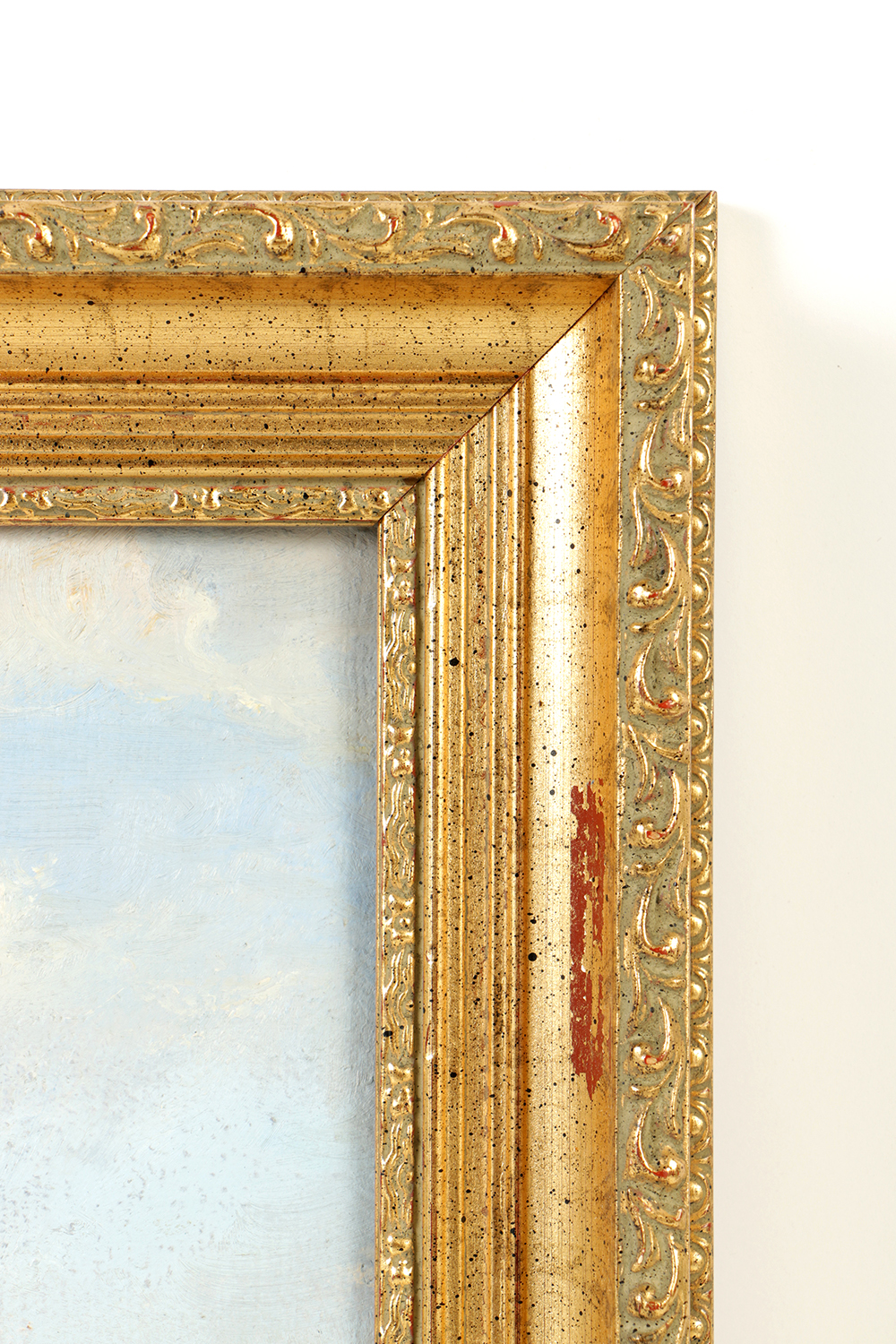 Byron W. Fellows Oil Painting on Canvas Board "Summer in Gloucester"