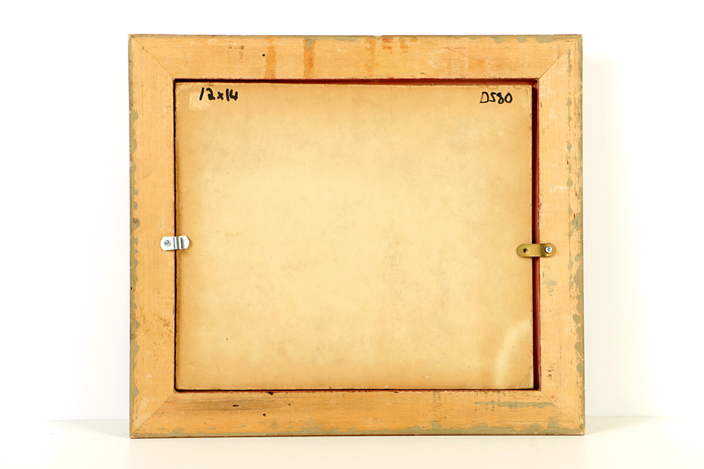 Byron W. Fellows Oil Painting on Canvas Board "Summer in Gloucester"