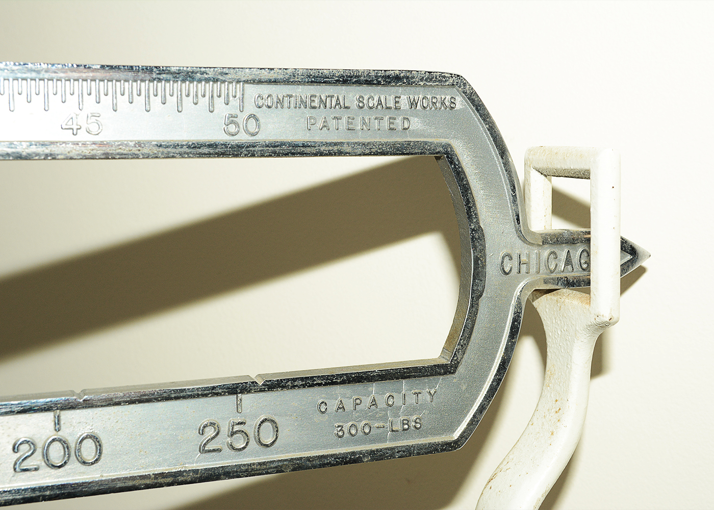 Circa 1930s Continental Scale Works Doctor's Beam Scale